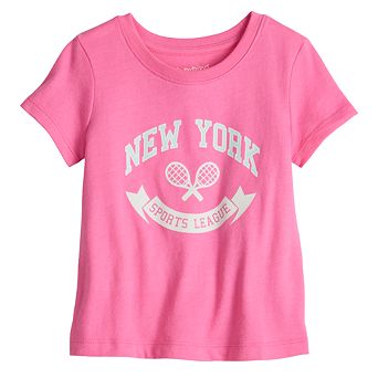Girls 4-12 Jumping Beans® Short Sleeve Graphic Tee
