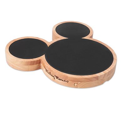 Toscana Mickey Mouse Slate Cheese Board with Cheese Knife Set