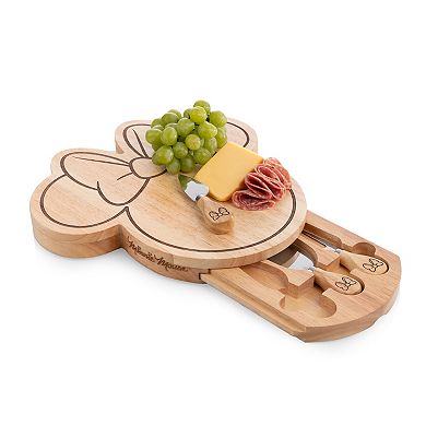 Toscana Minnie Mouse Head Shaped Cheese Board with Tools