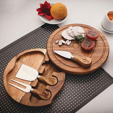 Toscana Beauty & the Beast - Acacia Brie Cheese Cutting Board & Tools Set