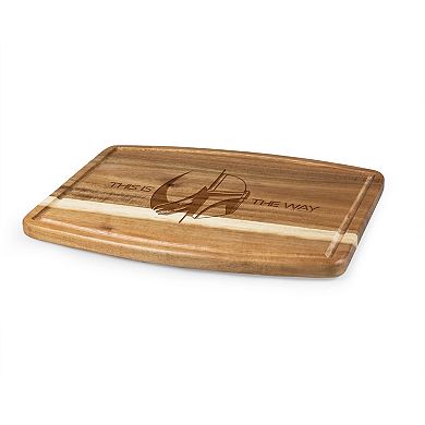 Toscana Mandalorian The Mandalorian Ovale Acacia Cutting Board