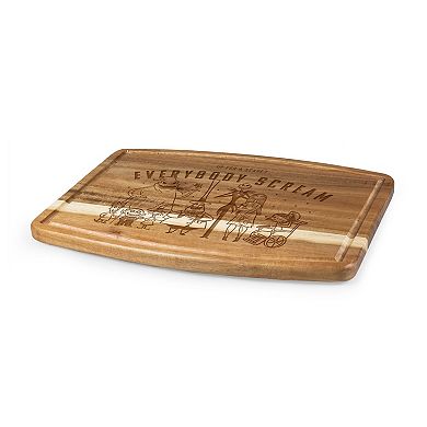 Toscana Nightmare Before Christmas Ovale Acacia Cutting Board