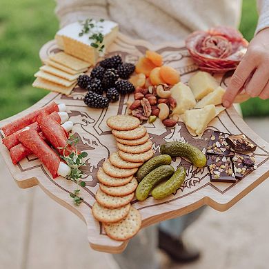 Toscana Harry Potter Hogwarts Crest Serving Board