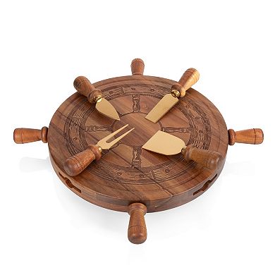 Toscana Helmsman Lazy Susan Cheese Board