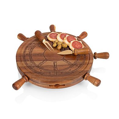 Toscana Helmsman Lazy Susan Cheese Board