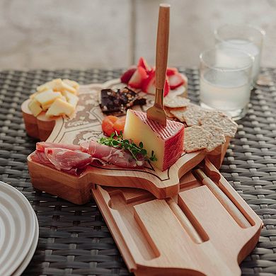 Toscana Harry Potter Hogwarts Crest Cheese Set with Tools