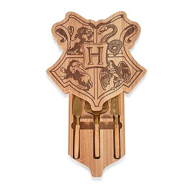 Toscana Harry Potter Hogwarts Crest Cheese Set with Tools