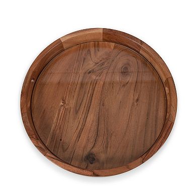 Toscana Barista Serving Tray with Glass Insert