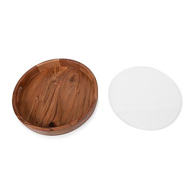 Toscana Barista Serving Tray with Glass Insert