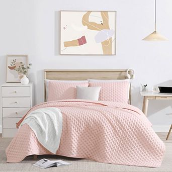 Swift Home Bubble Debossed Quilt Set