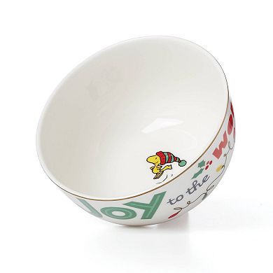 Lenox Peanuts Snoopy Christmas 4-pc. All-Purpose Bowl Set