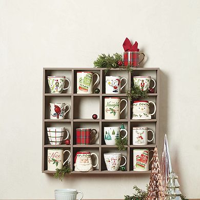 Lenox Peanuts Snoopy Christmas 4-pc. Mug Set