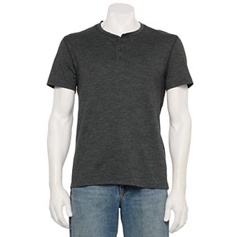 Men's Sonoma Goods For Life® Adaptive Essential Short Sleeve Henley