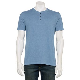 Men's Sonoma Goods For Life® Adaptive Essential Short Sleeve Henley