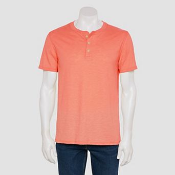 Men's Sonoma Goods For Life® Adaptive Essential Short Sleeve Henley