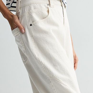 Women's Fourth + Bay Barrel Jeans