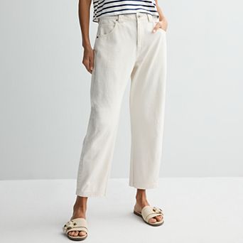 Women's Fourth + Bay Barrel Jeans