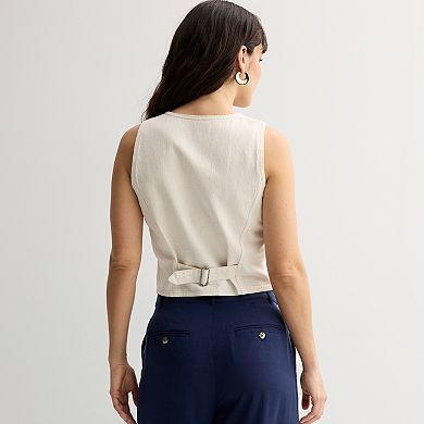 Women's Fourth + Bay Denim Vest