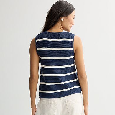 Women's Fourth + Bay Tie-Front Sweater Vest
