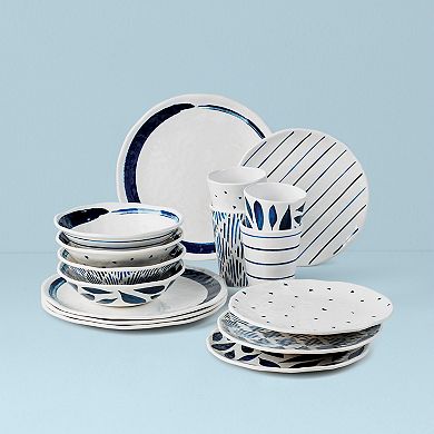 Lenox Blue Bay Melamine 16-pc. Dinnerware Set