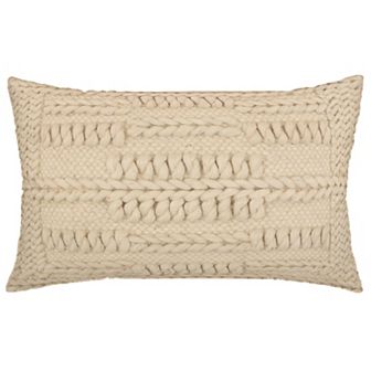 Miryana Knit 12"x20" Throw Pillow