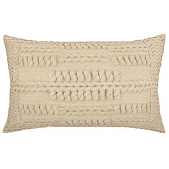 Miryana Knit 12"x20" Throw Pillow