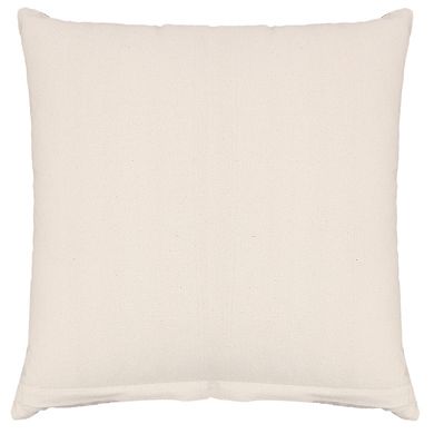 Miryana Woven Neutral Center Stripe 20" x 20" Throw Pillow