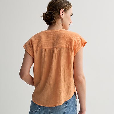 Sonoma トップス Women's Sonoma Goods For Life® Everyday Short Sleeve Crew Tee