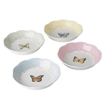 Lenox Butterfly Meadow 4 pc Fruit Bowl Set