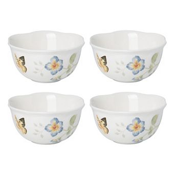 Lenox Butterfly Meadow 4 pc Dessert Bowl Set