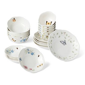Lenox Butterfly Meadow 24 pc Bowl Set
