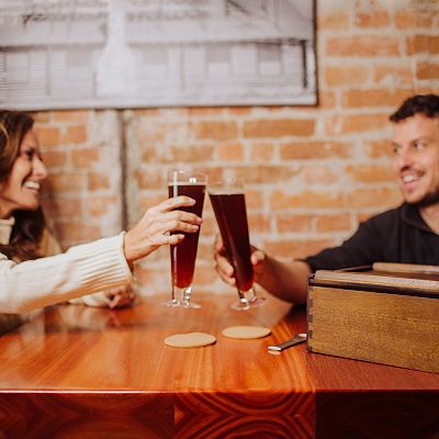 Legacy Mr. and Mrs. Pilsner Beer Glass Gift Set