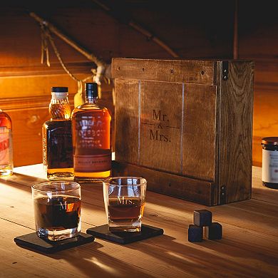 Legacy Mr. and Mrs. Whiskey Box Gift Set