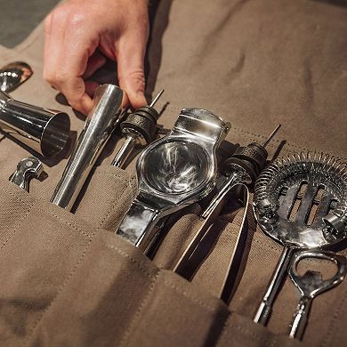 Legacy 12-Piece Barkeep Bar Tool Roll-Up Kit