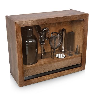 Legacy Mango Wood Old Fashioned Bar Set