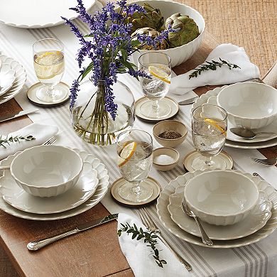 Lenox French Perle Scallop 12-pc. Dinnerware Set