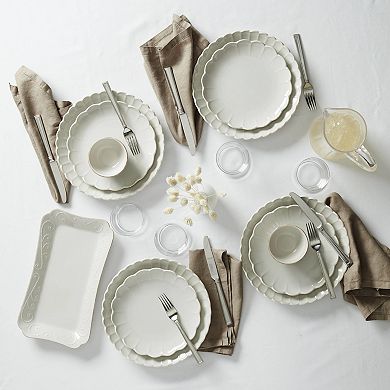 Lenox French Perle Scallop 12-pc. Dinnerware Set