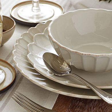 Lenox French Perle Scallop 12-pc. Dinnerware Set