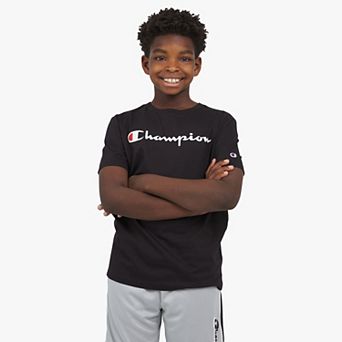 Boys 8-20 Champion® Classic Logo Signature Short Sleeve Tee