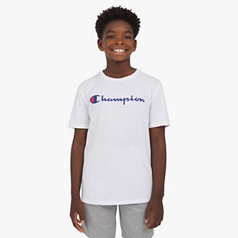 Boys 8-20 Champion® Classic Logo Signature Short Sleeve Tee