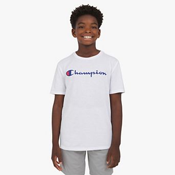 Boys 8-20 Champion® Classic Logo Signature Short Sleeve Tee