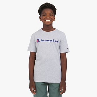 Boys 8-20 Champion® Classic Logo Signature Short Sleeve Tee