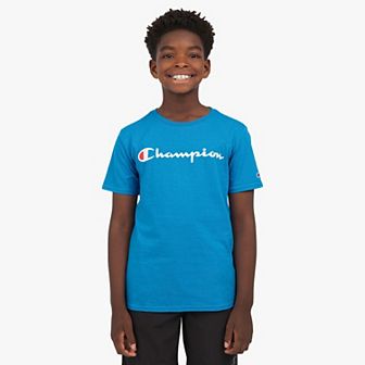 Boys 8-20 Champion® Classic Logo Signature Short Sleeve Tee