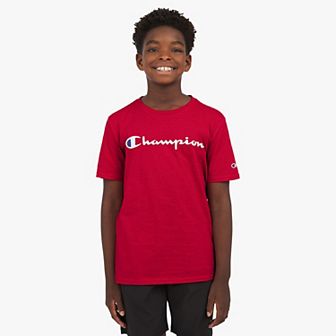 Boys 8-20 Champion® Classic Logo Signature Short Sleeve Tee