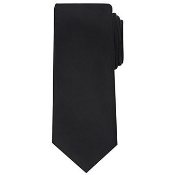 Men's Bespoke Solid Sateen Slim Tie