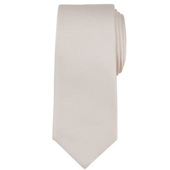 Men's Bespoke Solid Sateen Slim Tie
