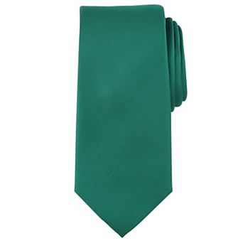 Men's Bespoke Solid Sateen Slim Tie