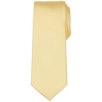 Men's Bespoke Solid Sateen Slim Tie