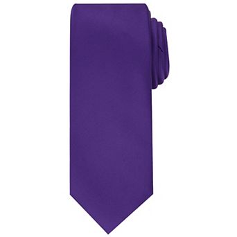 Men's Bespoke Solid Sateen Slim Tie