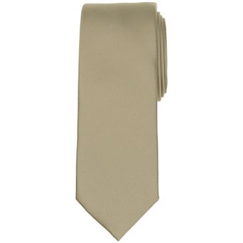 Men's Bespoke Solid Sateen Slim Tie